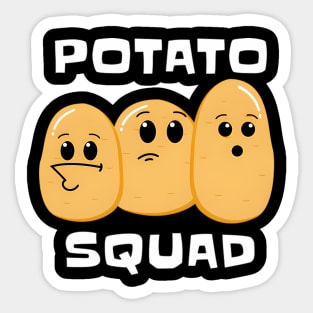 Potato Squad Gang Tater Tayto Sticker